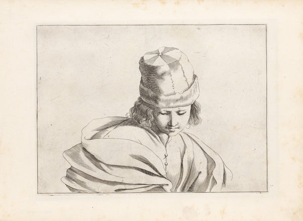 Engravings after Guercinos Libro dei Disegni Pl03 c 1630