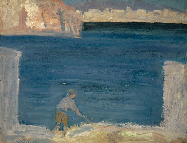 At the Harbour of Palma de Mallorca 1916