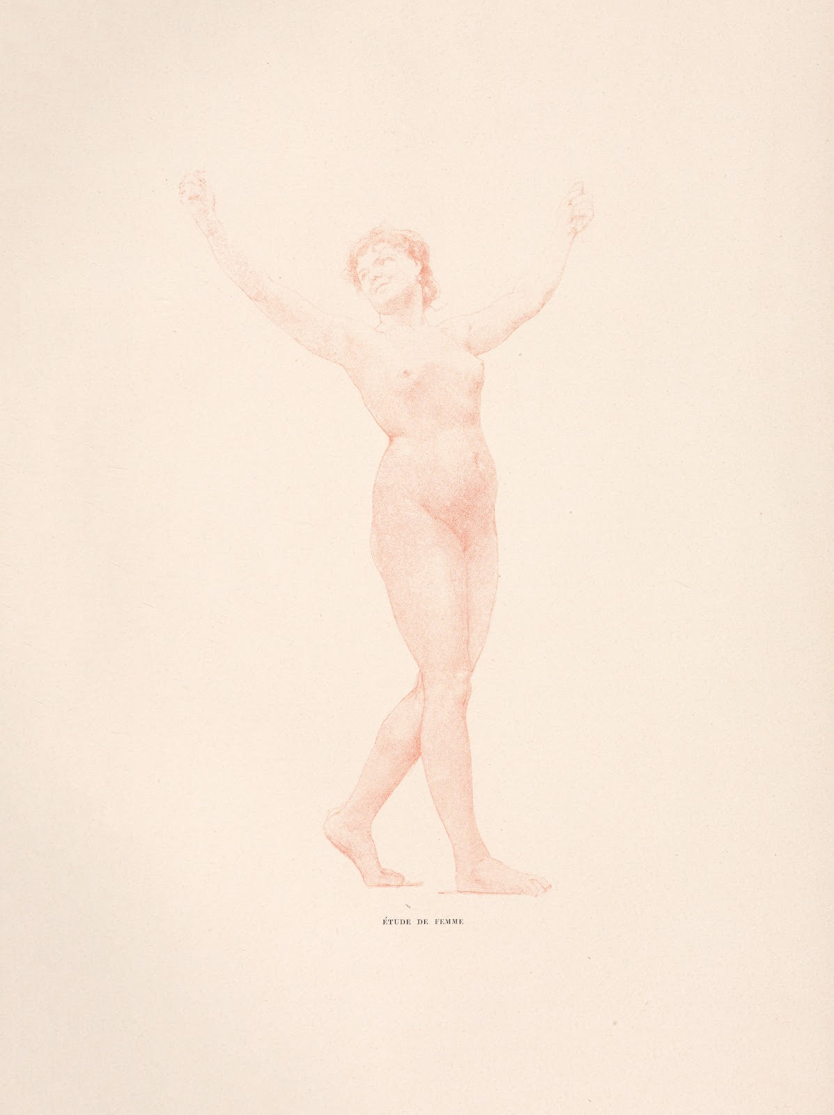 Ètude de femme 19th century