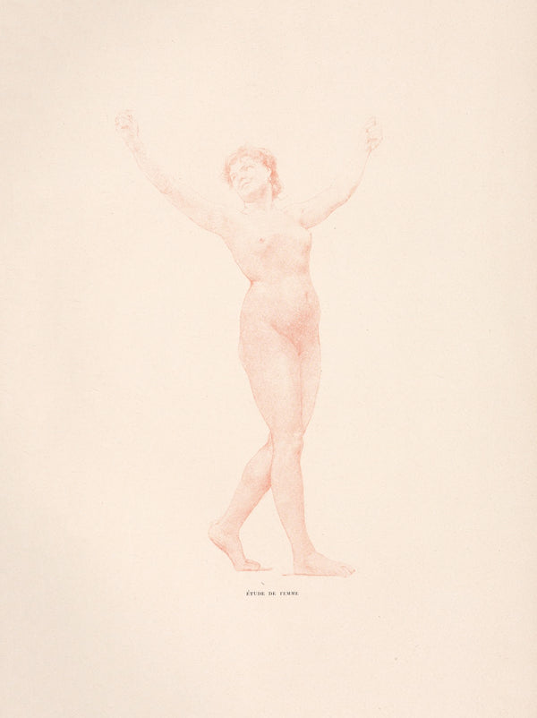 Ètude de femme 19th century