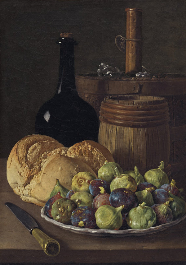 Still Life with Figs and Bread c 1770