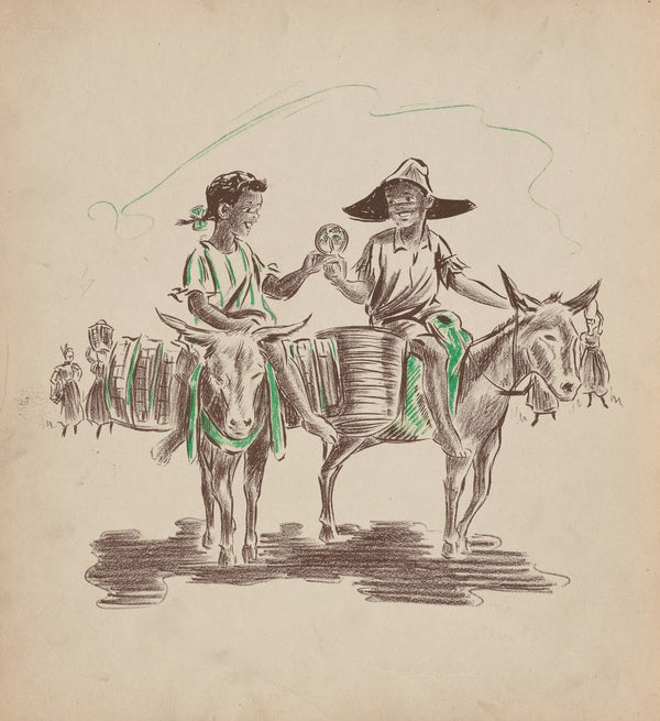 Jeanne Marie Goes to Market pl9 1938