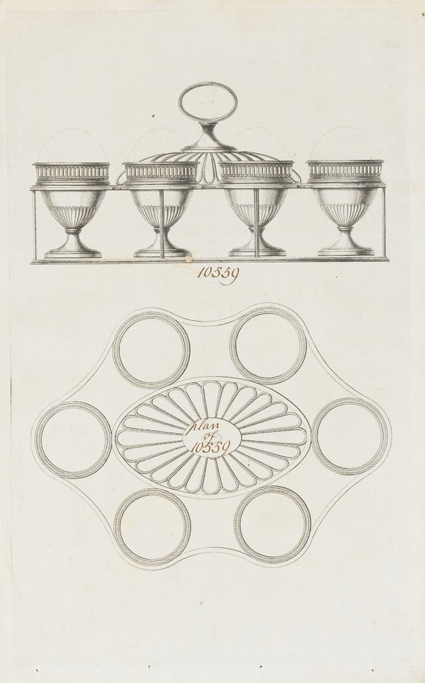 Egg Caddy ca 1790
