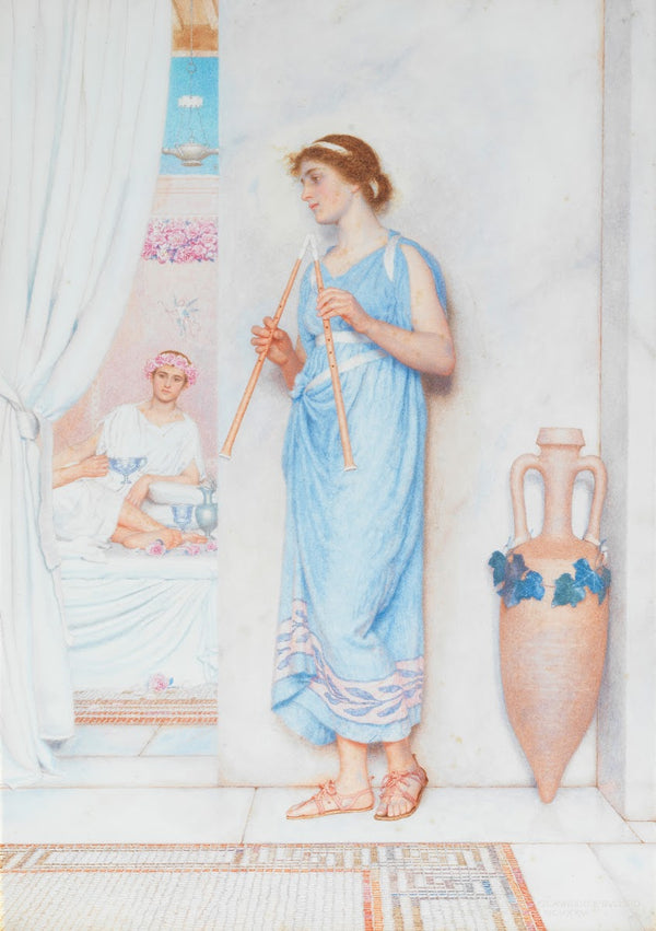 The flute player