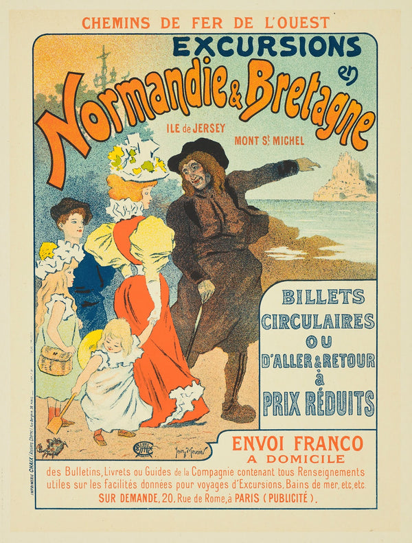 Excursion en Normandie et Bretagne 1896