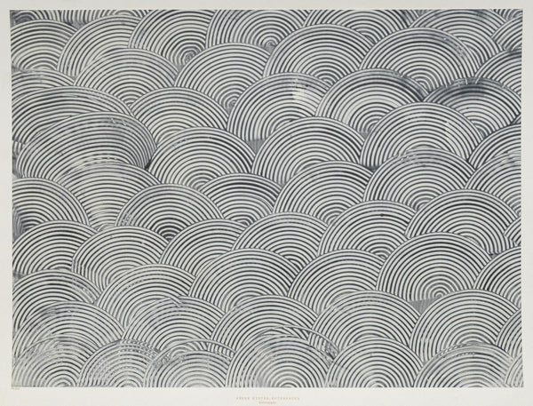 Kleisterpapier mit Verdrängungsdekor 1890 1910
