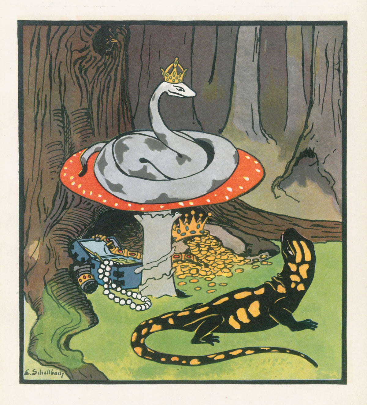 Komische Käuze Pl15 1909