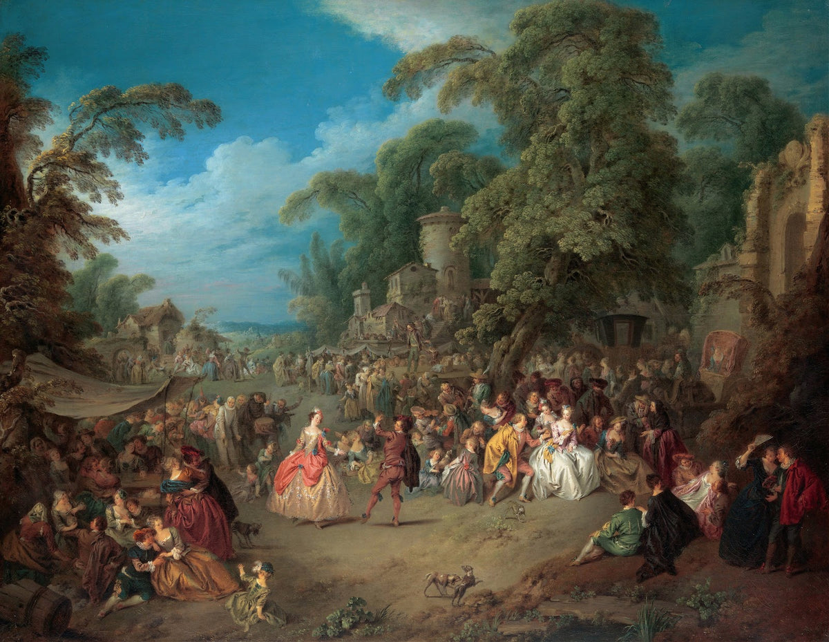 The Fair at Bezons ca 1733