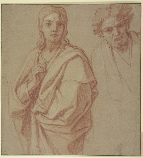 Studienblatt Christus und ein Apostel
