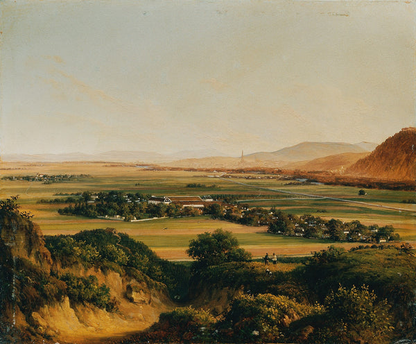 Fernblick auf Wien vom Bisamberg 1840