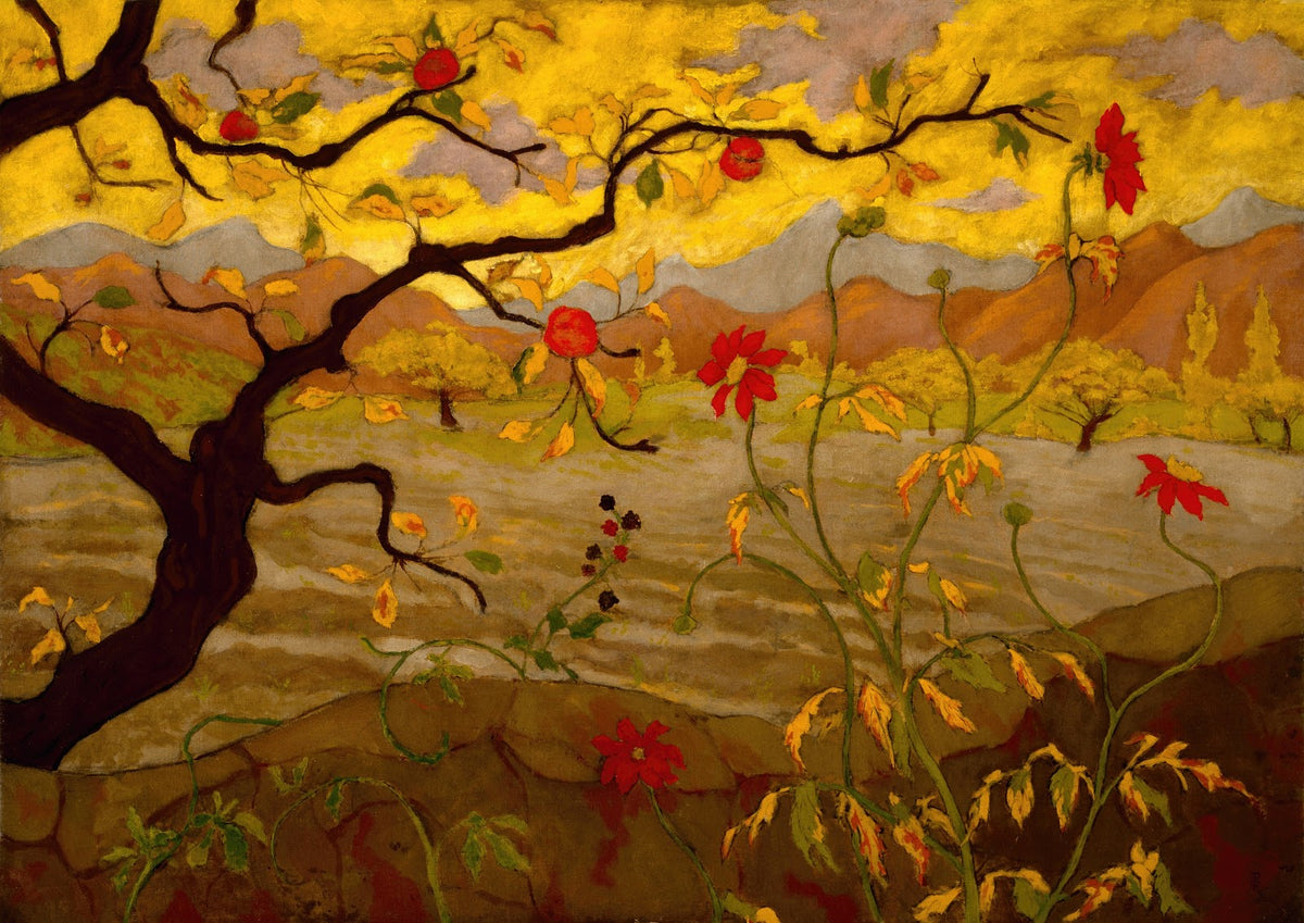 Apple Tree with Red Fruit 1902