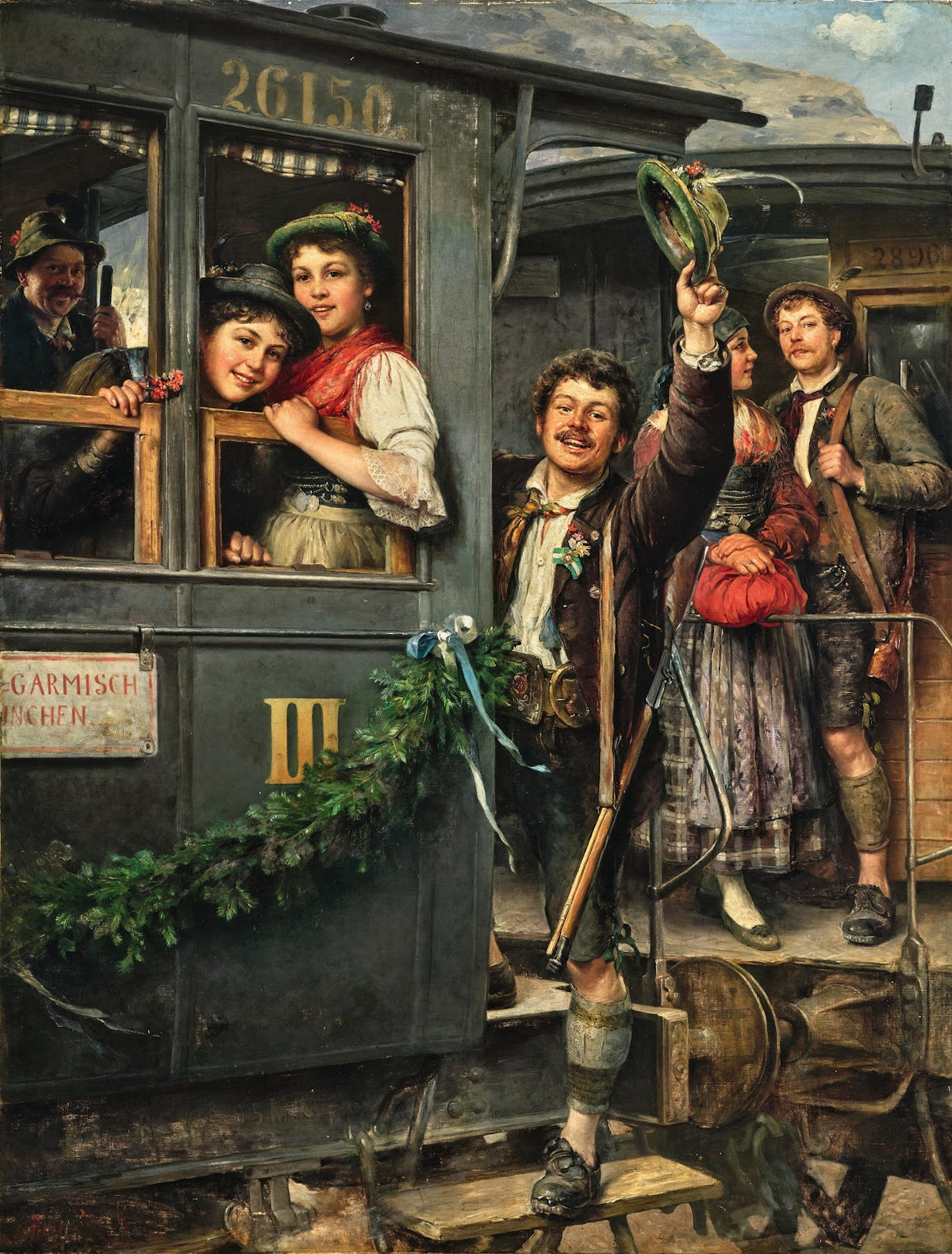 The Train to Garmisch 1897