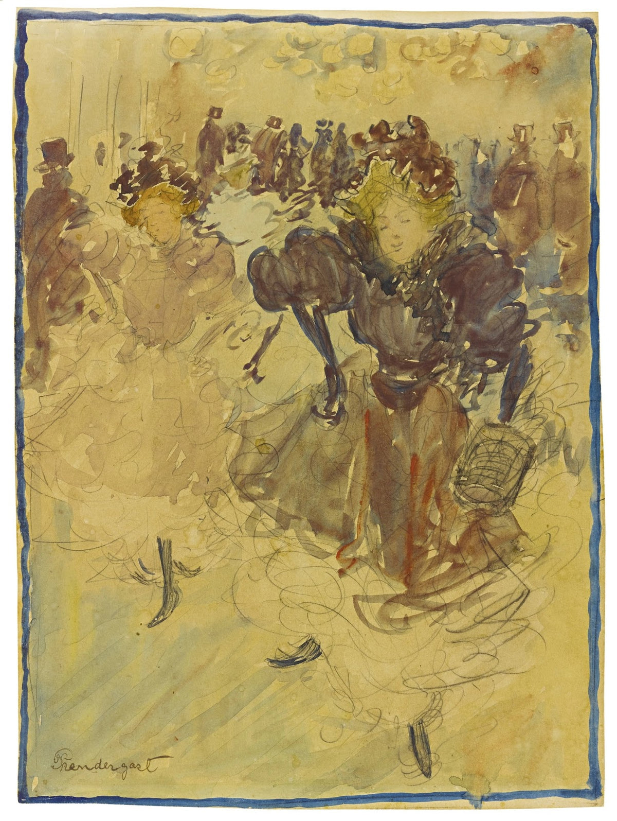 The Dancers circa 1893 94