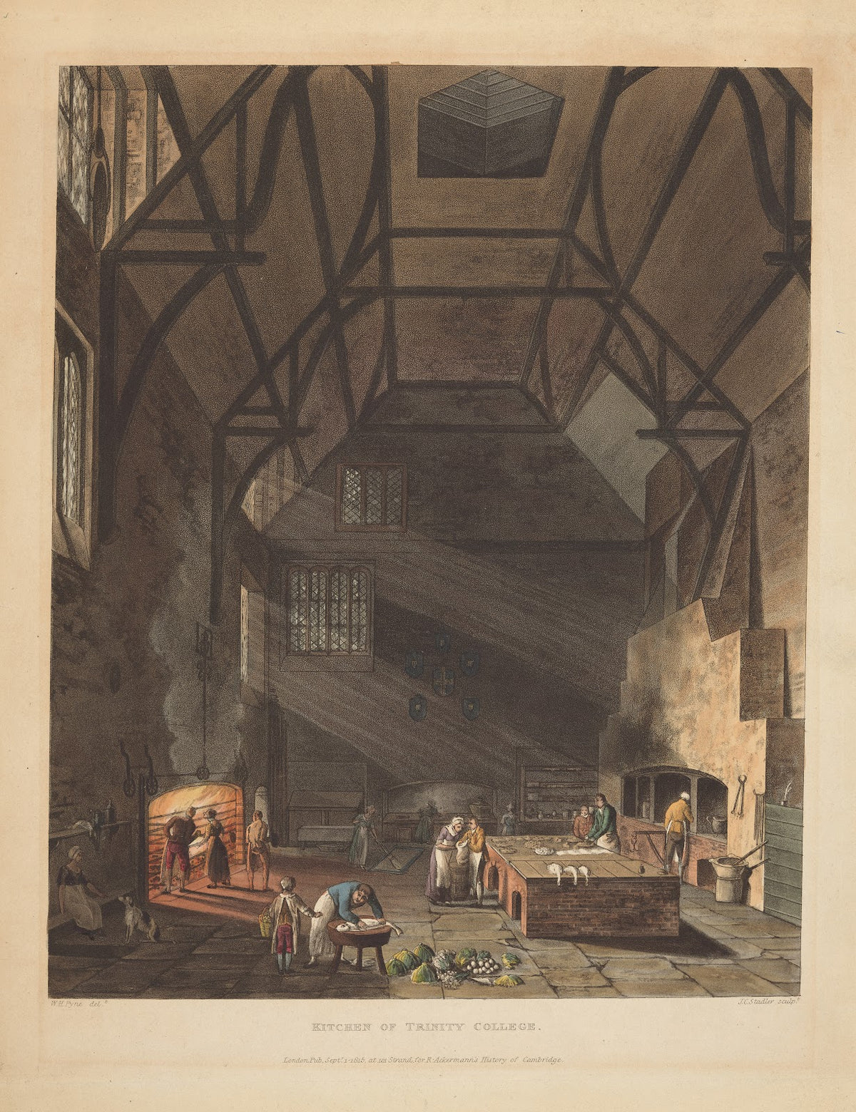 Kitchen of Trinity College 1815