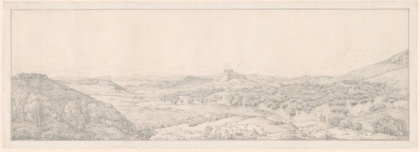 Panorama toward Athens from the Garden of Aphrodite 1818