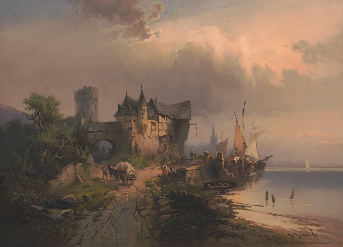 Schwedenthor b Marienburg AD Nogat 1872