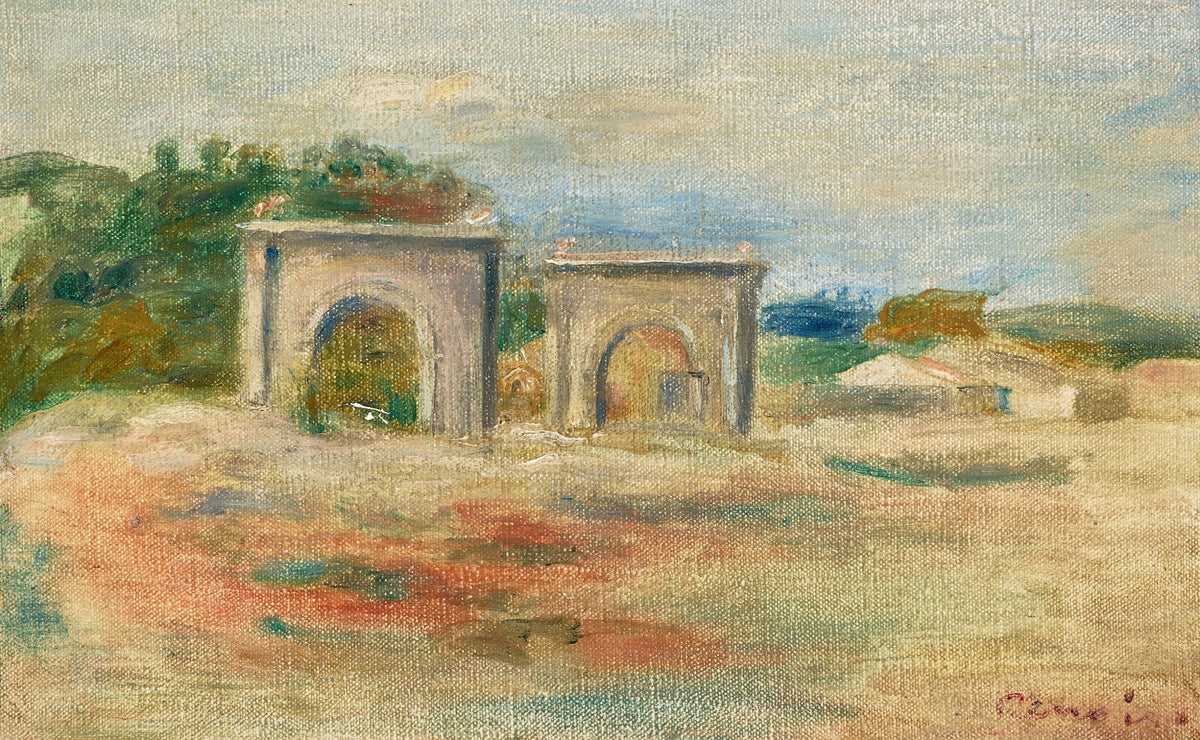 Paysage à Saint Chamas circa 1895
