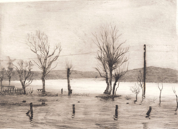 Vinterlandskab ved Tyreholm 1899