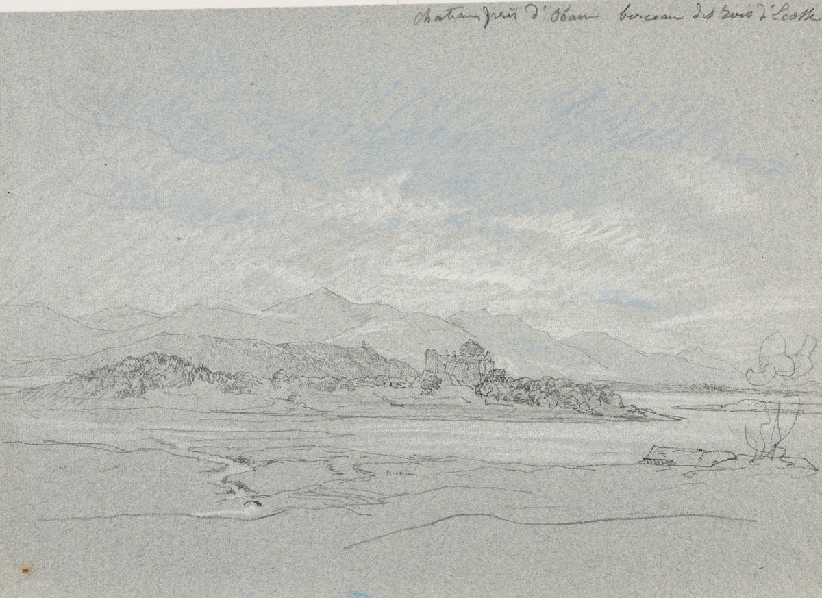 Paysage près dOban ca 1850