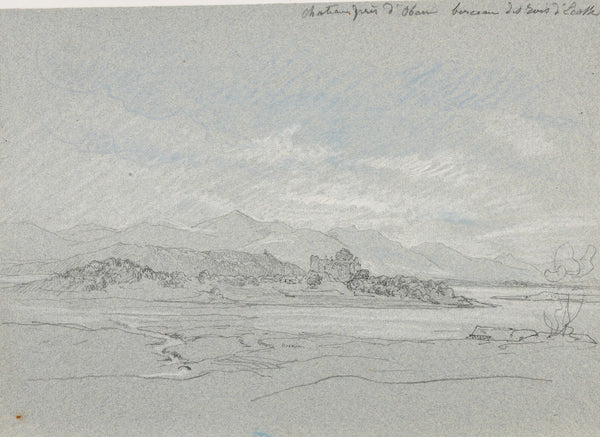 Paysage près dOban ca 1850