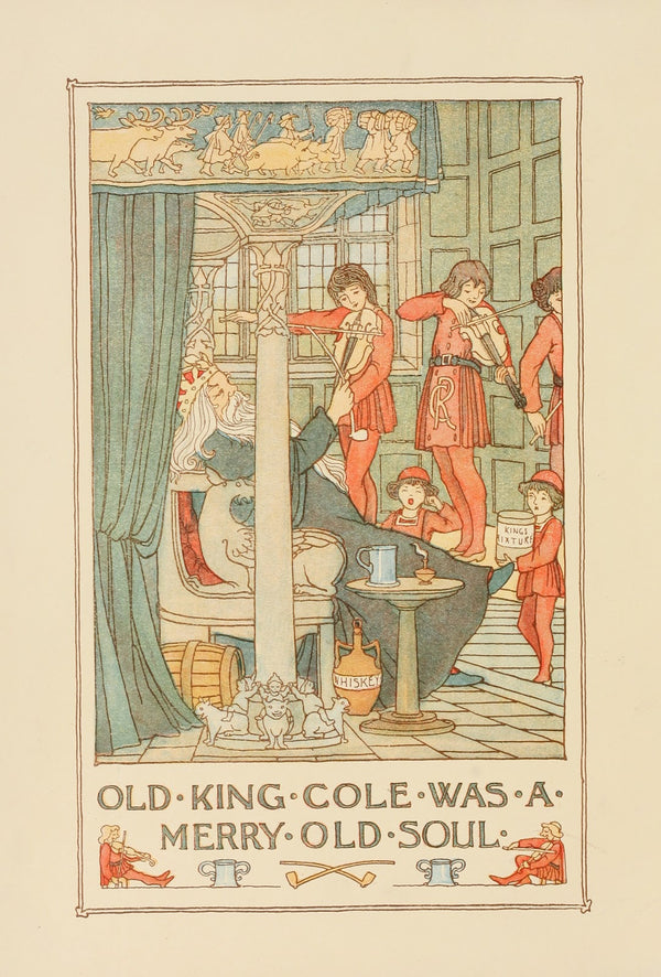 Old King Cole was a merry old soul 1880s