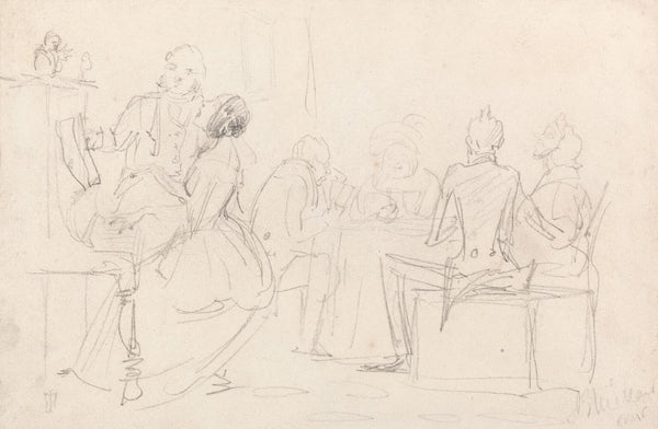 An Evening Party 1846