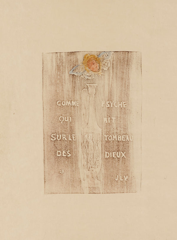 Comme Psyché qui rit sur le tombeau des dieux 1920