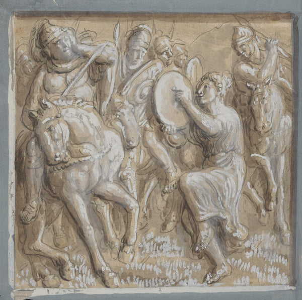13 drawings after bas reliefs at Florence Pl05 19th Century