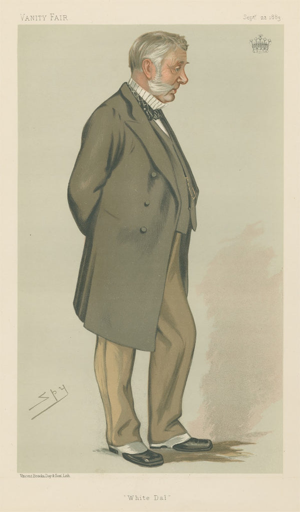 Politicians White Dial The Earl of Stair 22 September 1883 1883