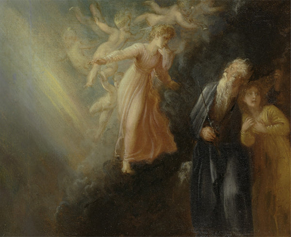 Prospero Miranda and Ariel from The Tempest Act I scene ii 1799