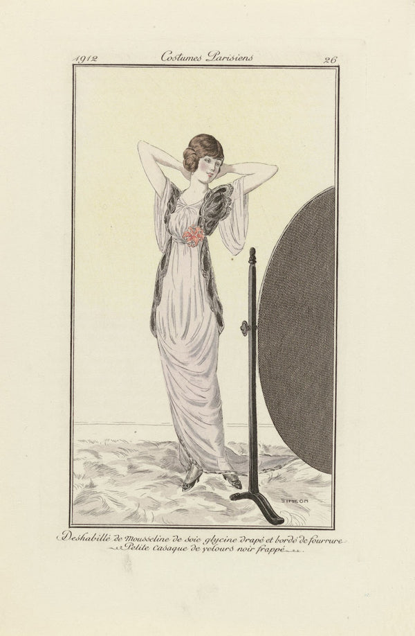 Deshabillé de Mousselin 1912