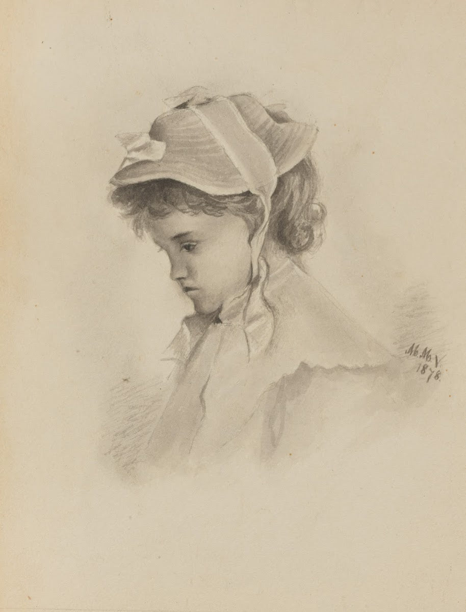 Head of a Child Looking Down 1878