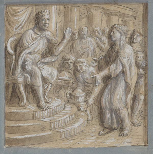 13 drawings after bas reliefs at Florence Pl13 19th Century