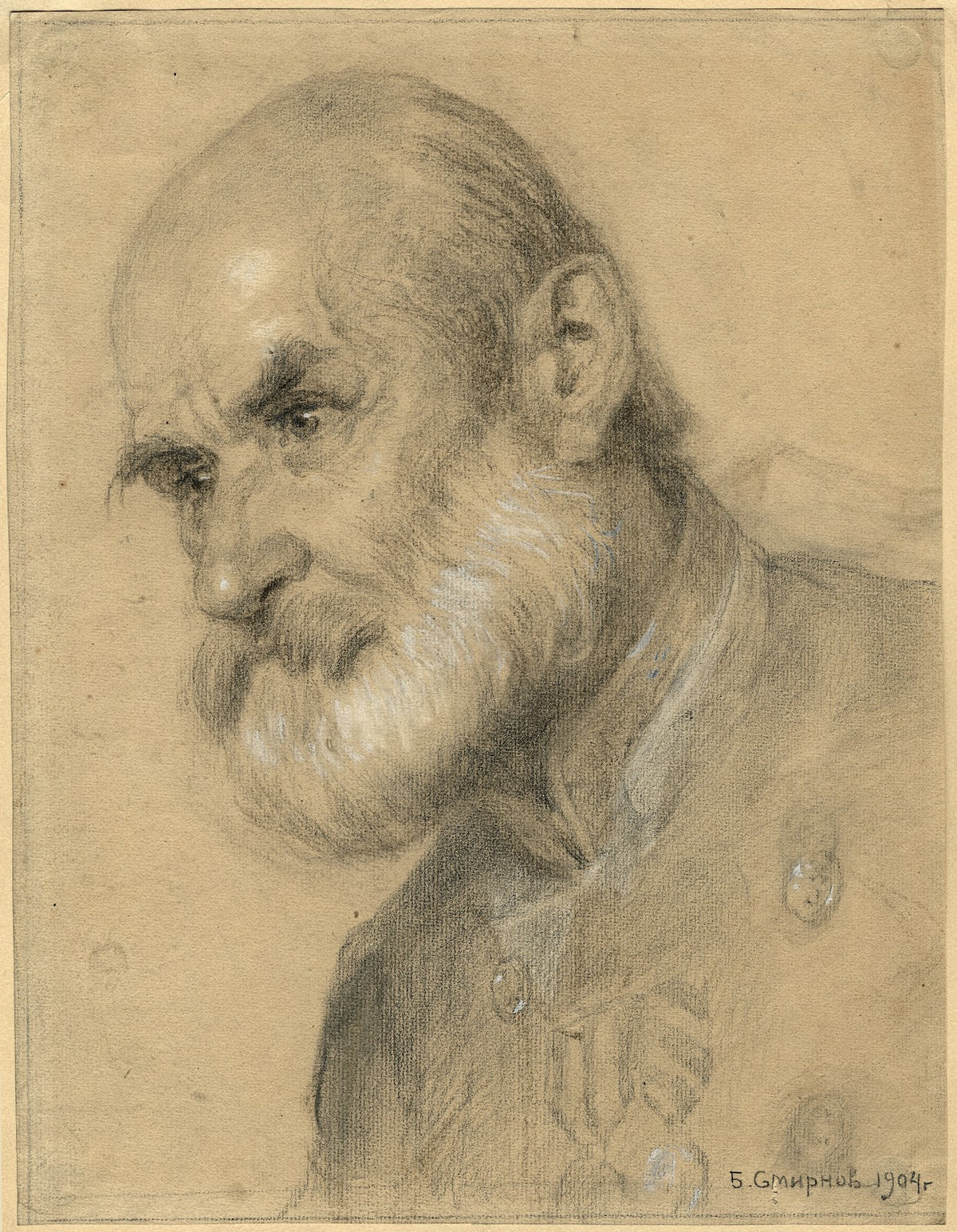 Disabled Retiree of the Imperial Guard Irkutsk 1904