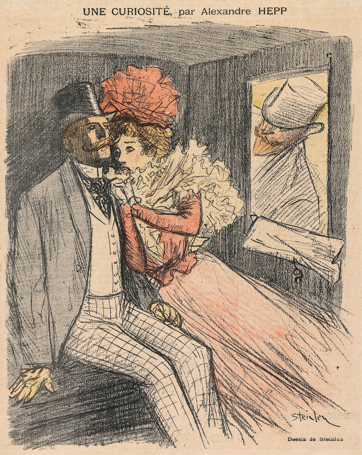 Gil Blas Illustré Une Curiosité par Alexandre Hepp 1897