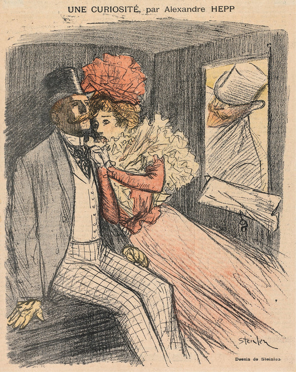 Gil Blas Illustré Une Curiosité par Alexandre Hepp 1897