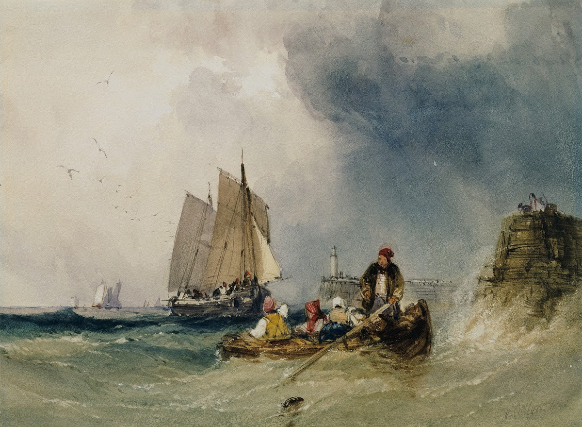 Entering Harbour 1842