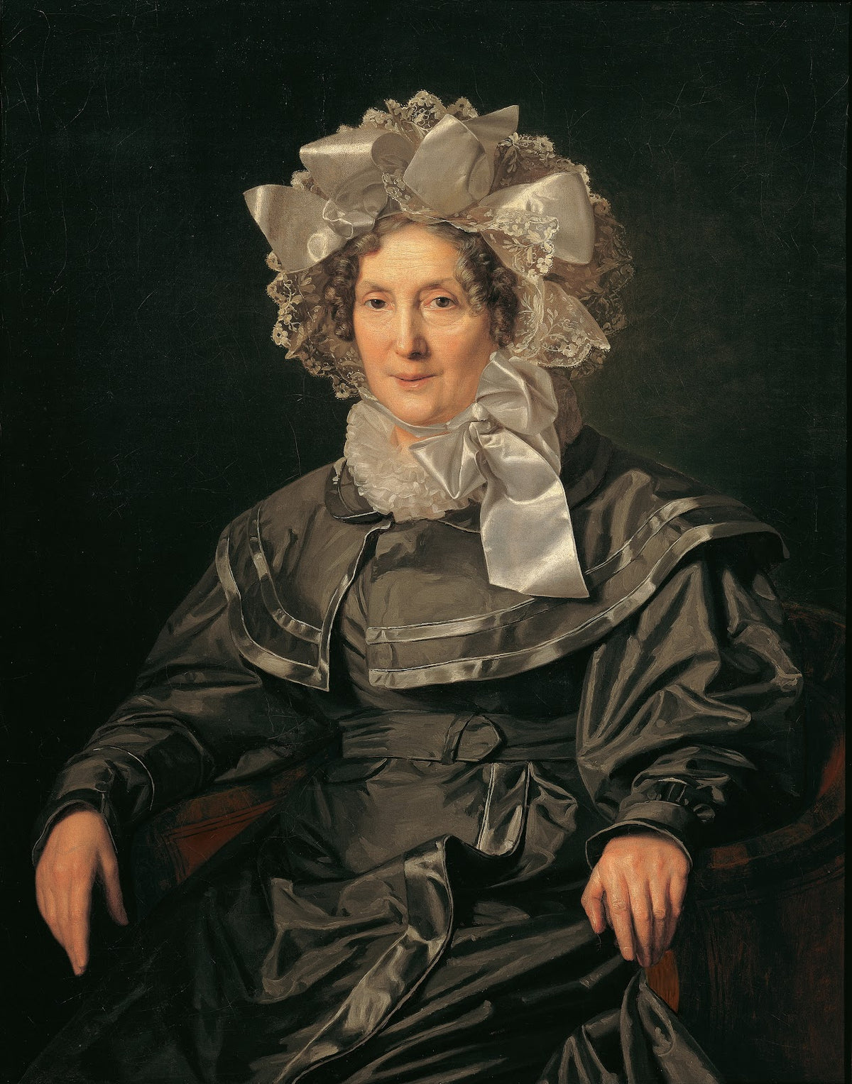 Elisabeth Waldmüller die Mutter des Künstlers 1830