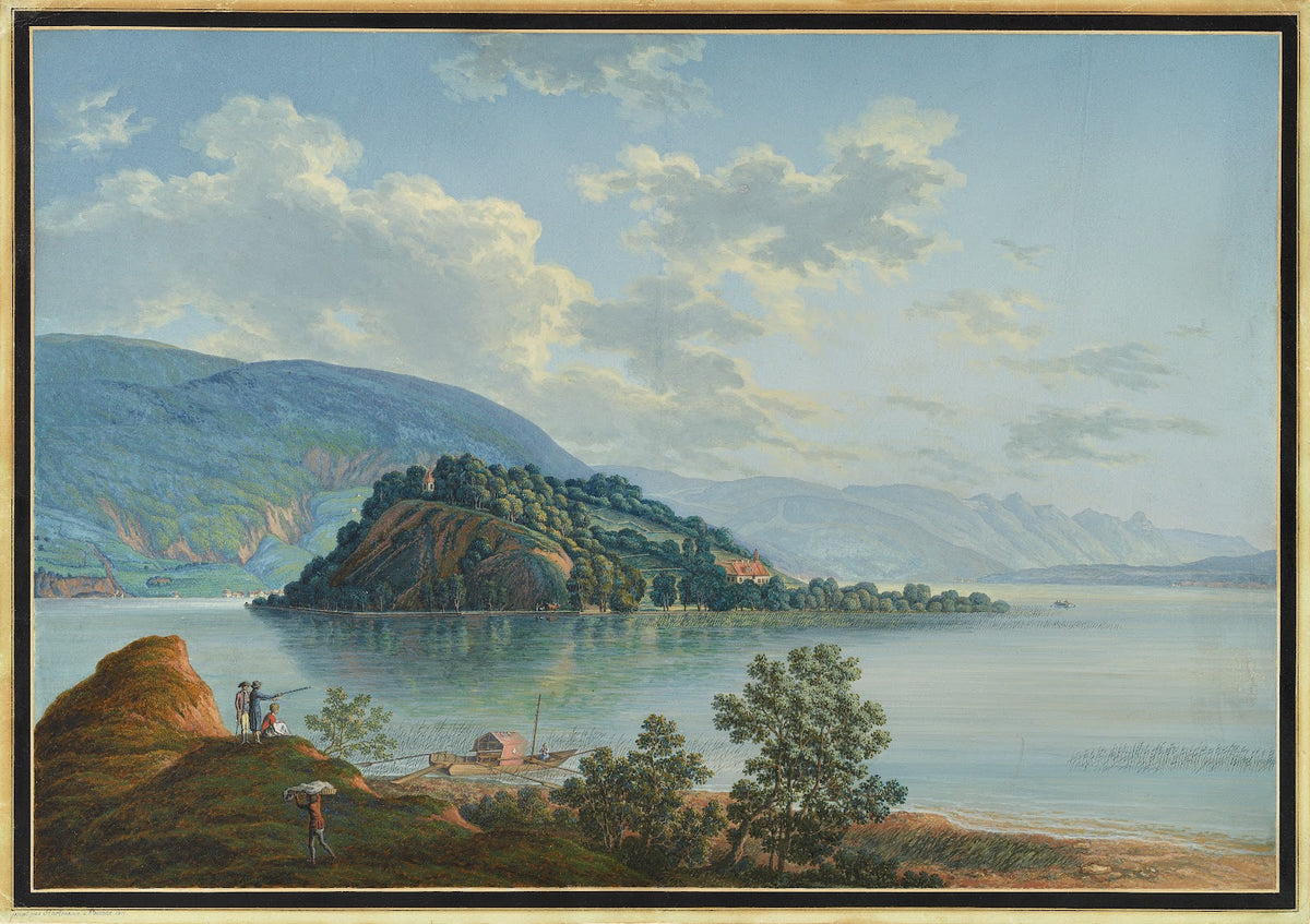 Die St Petersinsel von Süden