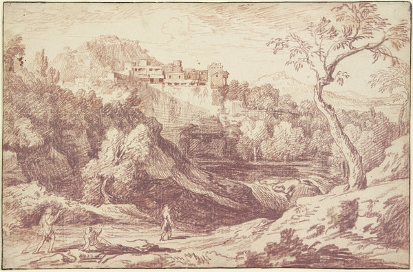 Classical landscape ca 1669