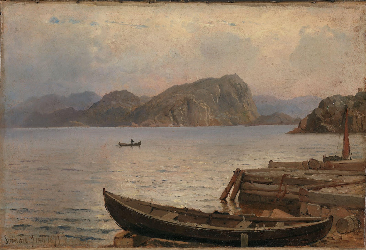 River landscape 1873