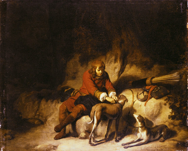 The resting hunter 1652 1655