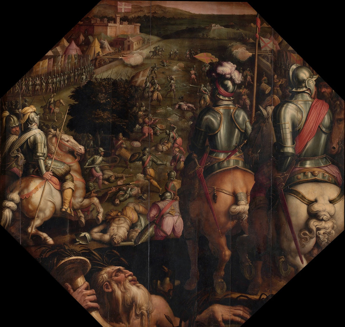 Battle of Marciano in Val di Chiana 1563 1565