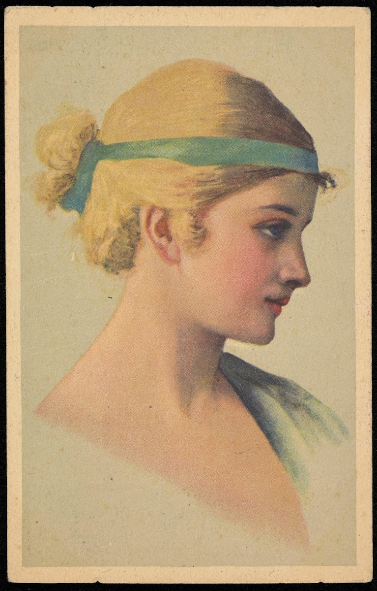 Womans head 1923