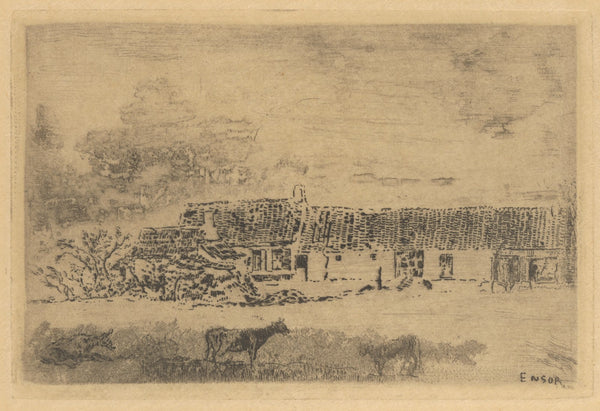 Hoeve te Leffinge 1889