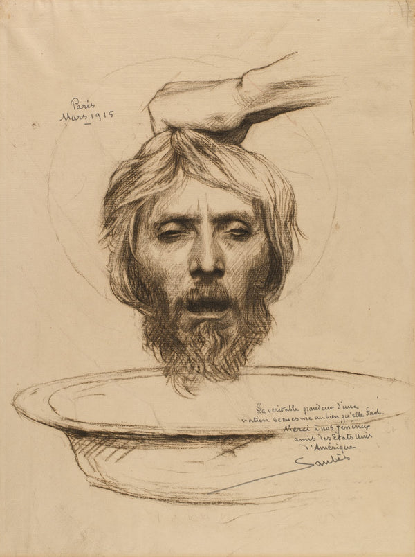 Head Of John The Baptist 1915