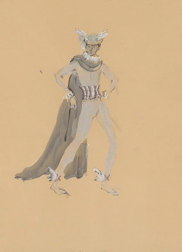 Amphitryon maquette de costume Mercure 1947