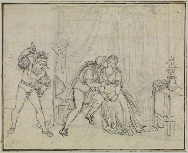 Francesca und Paolo von Malatesta überrascht Dante Inferno Canto 5 V 100