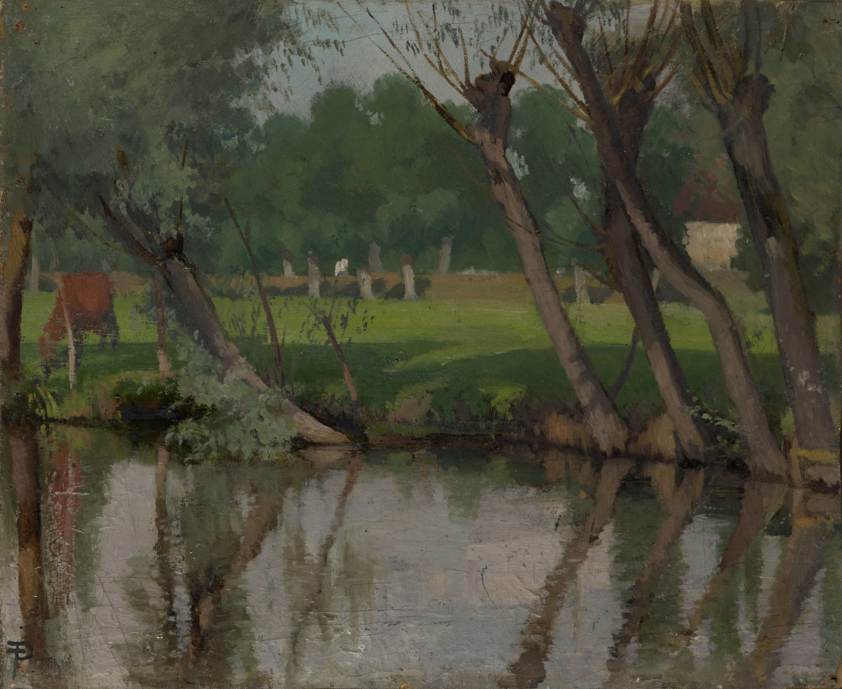 Brook at Hangenbieten in the Alsace 18701871