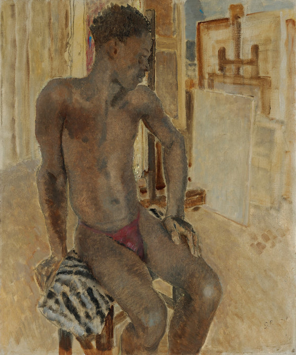 Seated Model in the Studio Henry Thomas 1936